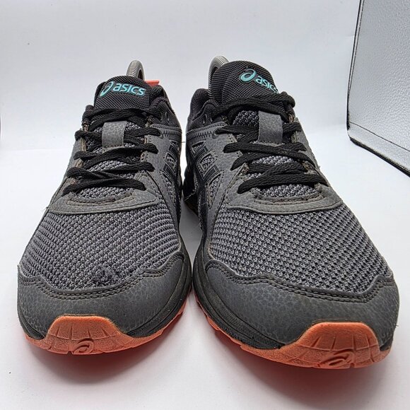 Asics Gel Torrance Trail Womens Size 9 Black Orange Running Shoes Trail Hiking - Picture 13 of 14